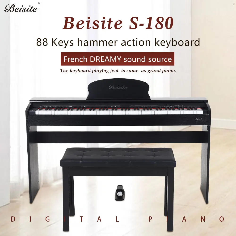 Wholesale 88 Keys Of Weighted Keyboard Upright Eletronic Digital Piano