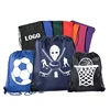 Factory direct sale colorful printing eco cinch drawstring backpack bag wholesale with logo