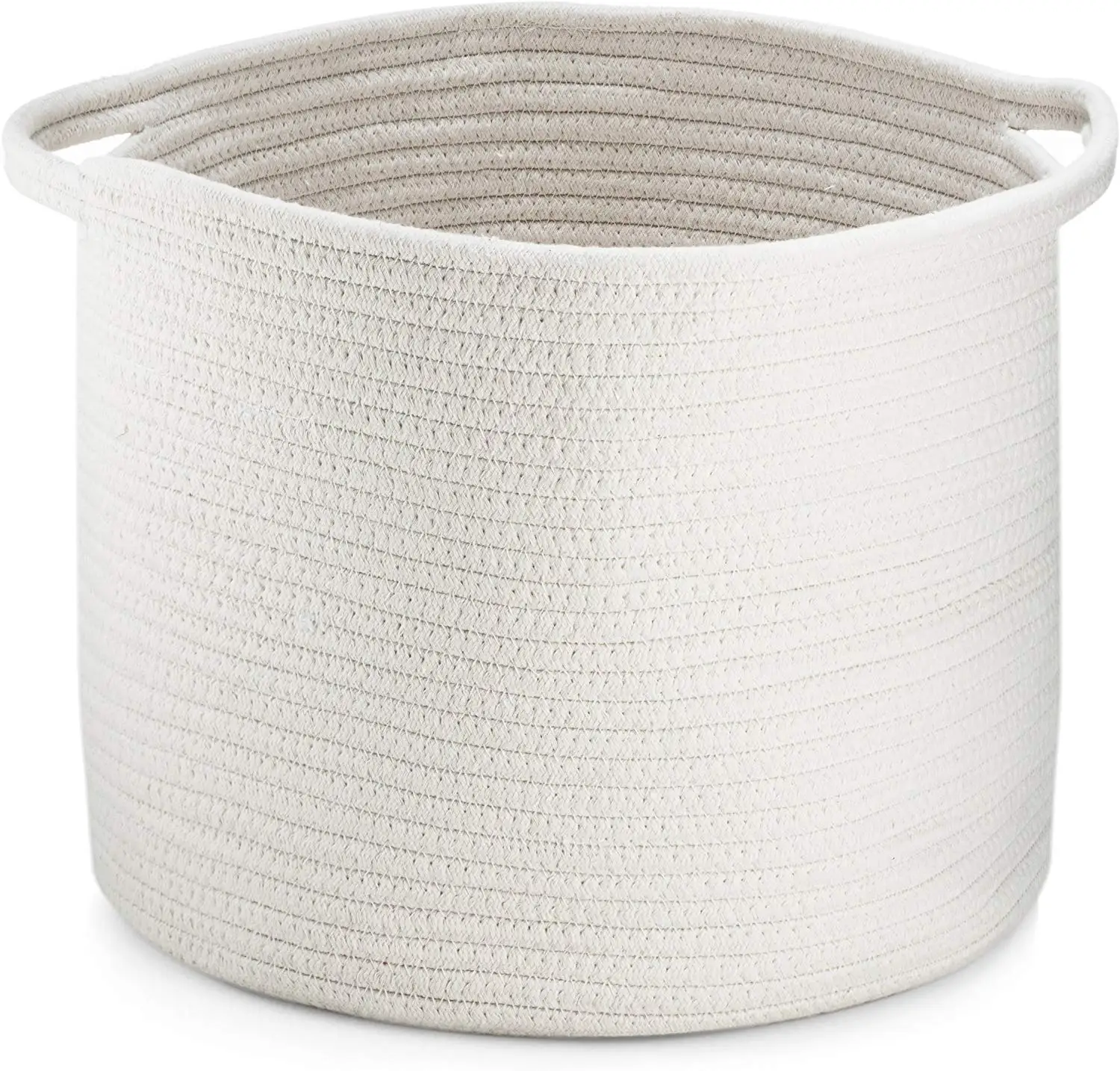 Large Storage Basket Cotton Rope Basket Woven/wholesale Cotton Rope