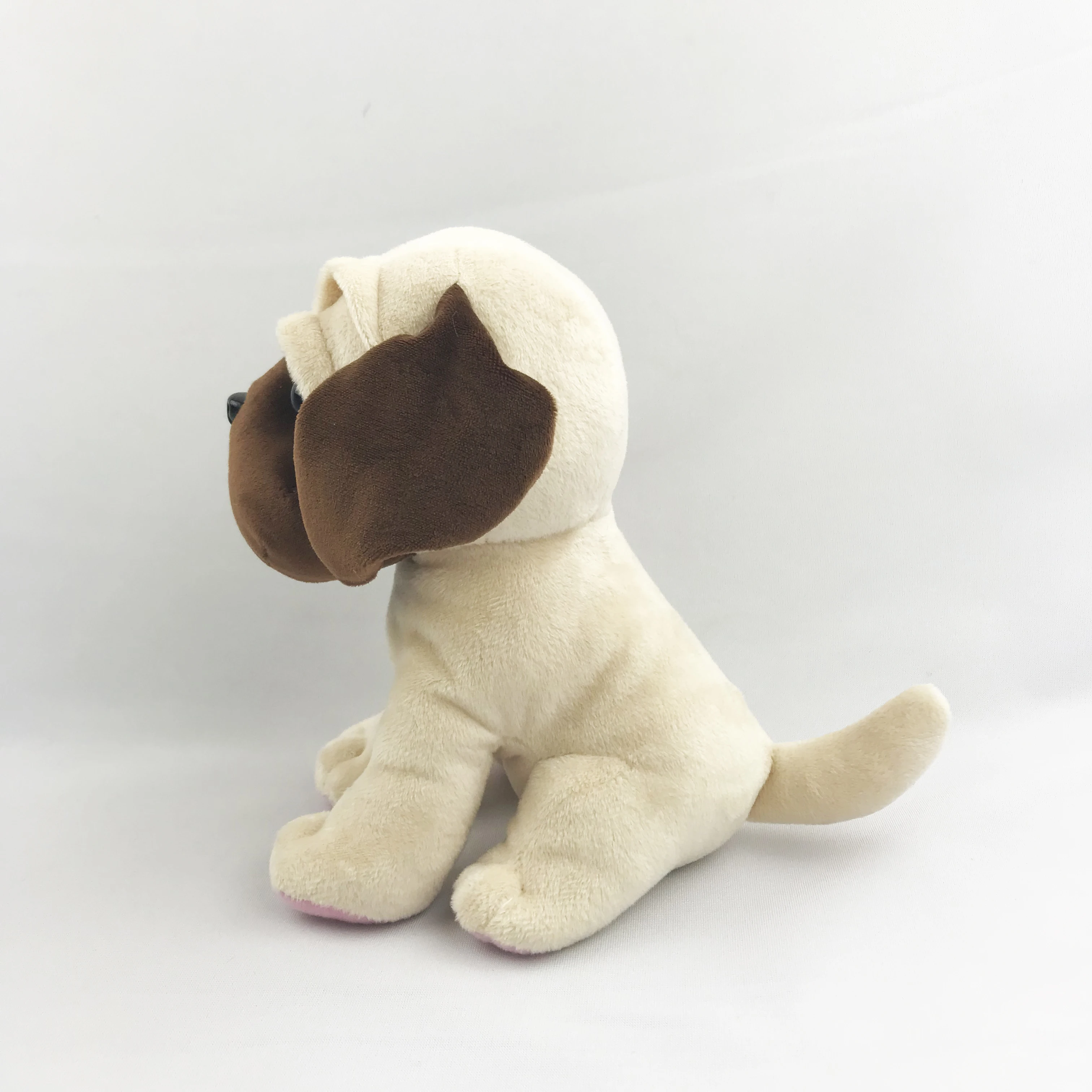 soft toy pug dog