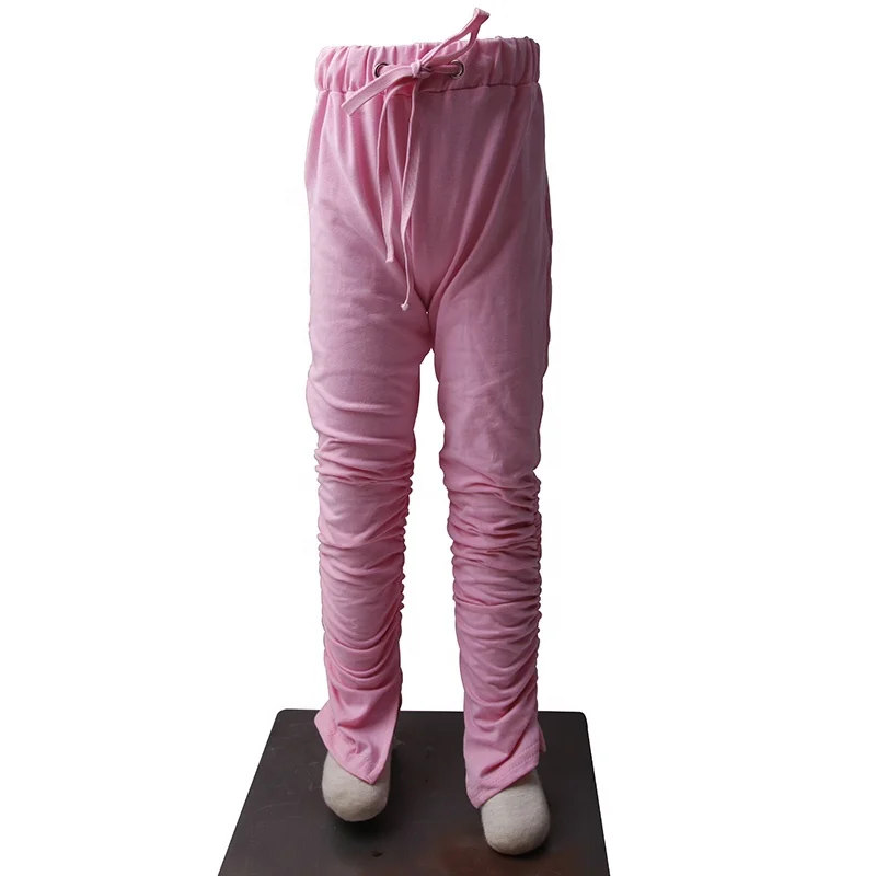 New Arrival Kids Stacked Pants Joggers Children Clothing Leggings Women