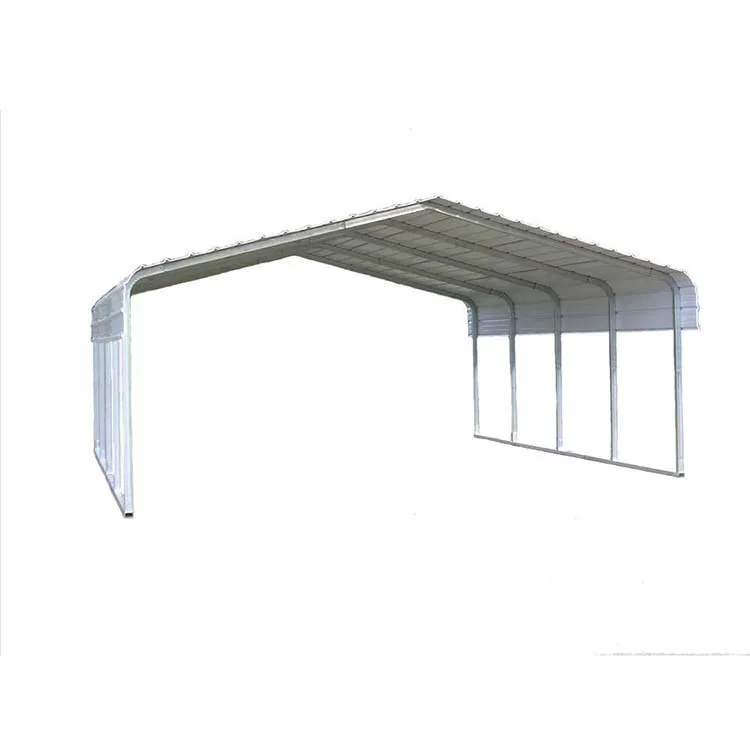 Galvanized Prefab Ready Made Car Metal Carport Frame Parts - Buy Metal ...