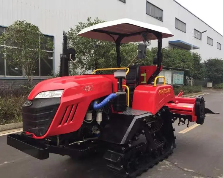 Traktor Mesin Pertanian Peralatan Kecil Karet Track Traktor Cocok Untuk ...