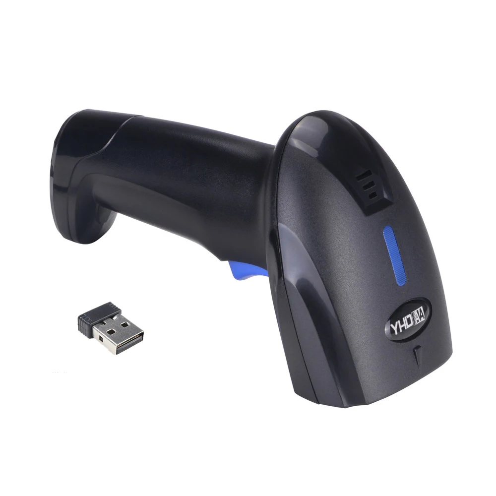 New Design 1D QR 2D Blue tooth Barcode Scanners Cordless Handheld Bar Code Reader Android IOS LINUX MAC Use