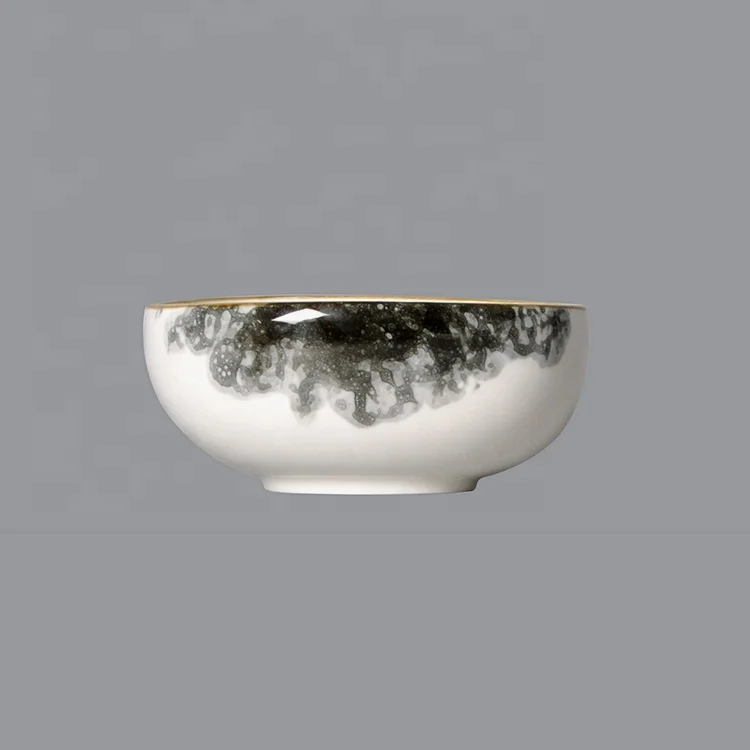 glazed cereal bowl