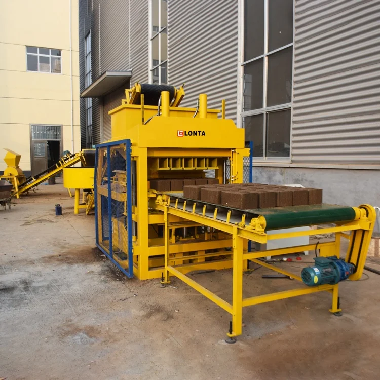 Lonta Lt510 Full Auto Plc Automatic Hydraulic Hollow Color Paver Soil