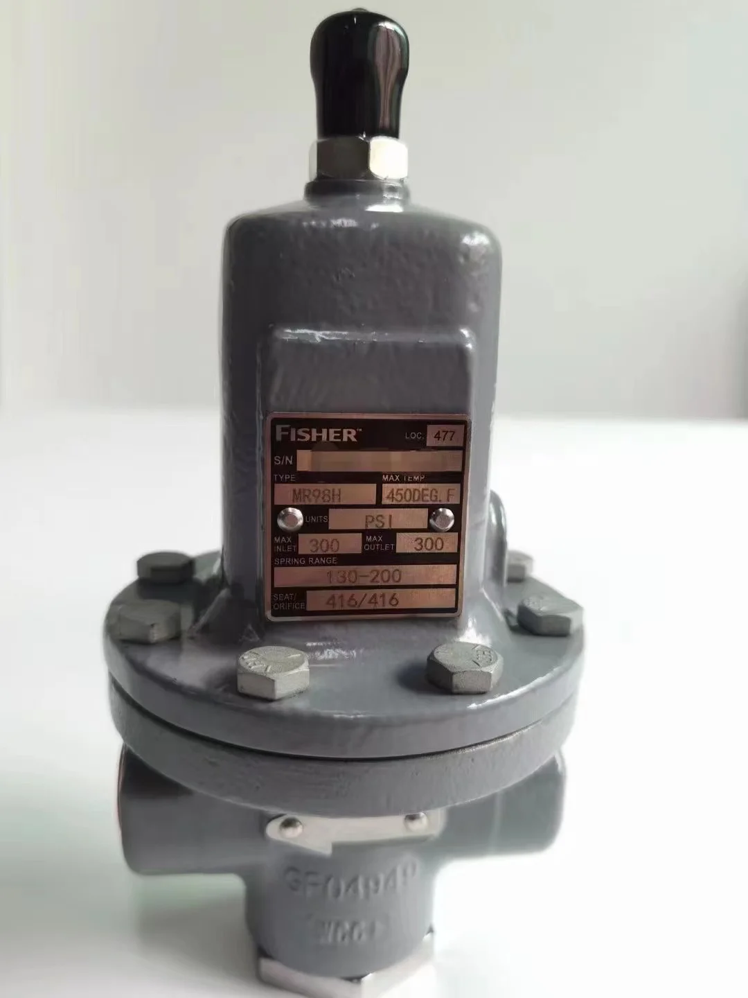 Emerson Fisherr Mr98 Series Actuator Backpressure Regulators And ...