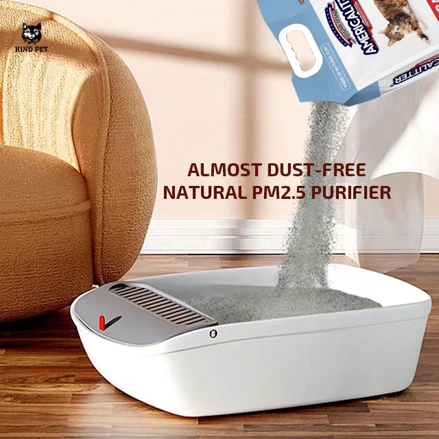 2023 Cat Friendly Clumping Cat Litter Wholesale Price Litter Arena De