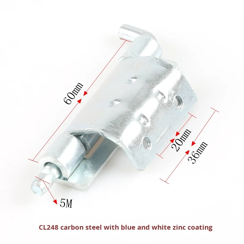 Basic Concealed Hinge for Beach Cabinet Electrical Box Network Case-CL248 Electrical Cabinet Locking Hinge Custom Cutting manufacture