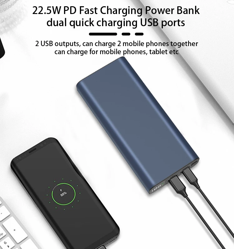 Private Label Portable Quick Charging Material Long Life Multi Capacity ...