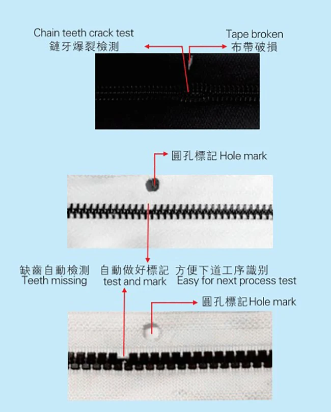 zipper test machine