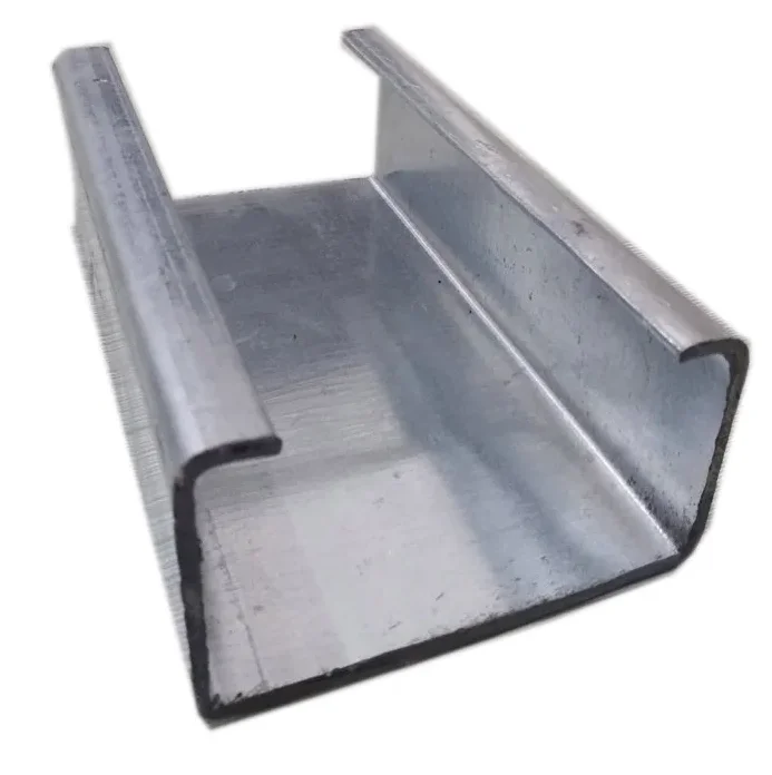 galvanized steel c lipped channel c purlin slotted c channel 50 Mm Lightweight Gi for Rack China Galvanized Steel C Channel
