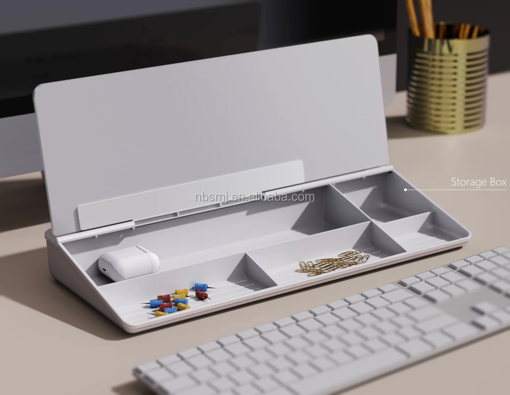 Desk Glass Keyboard Mat With Dry Erase Memo Writing