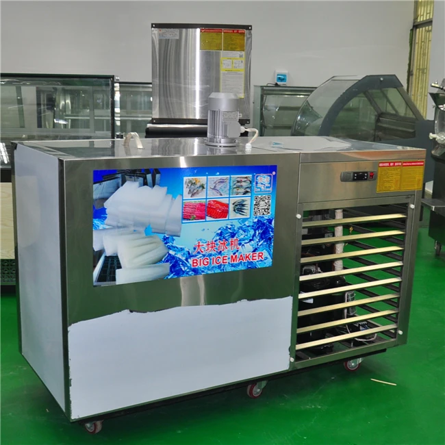 Cheap price ice block produce line/square cube maker/automatic ice block machine   WT/8613824555378