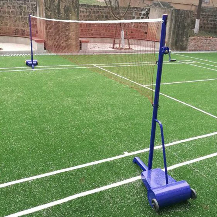 Cast Iron Movable Portable Shuttle Badminton Court Stand Poles Buy Badminton Portable Poles