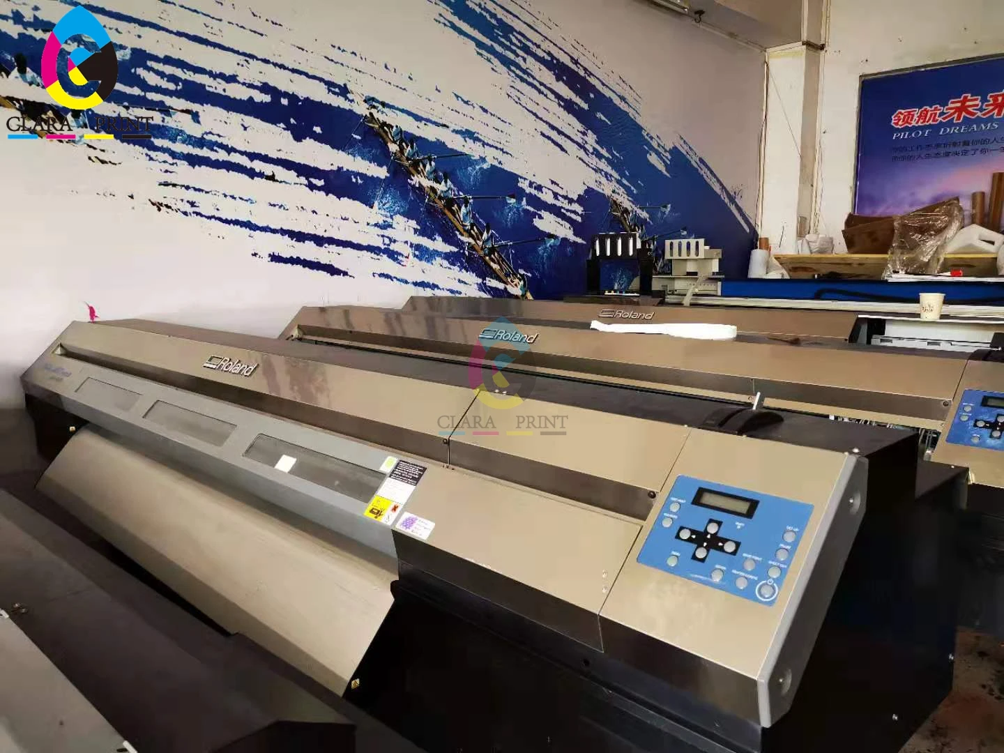 used roland large format printers