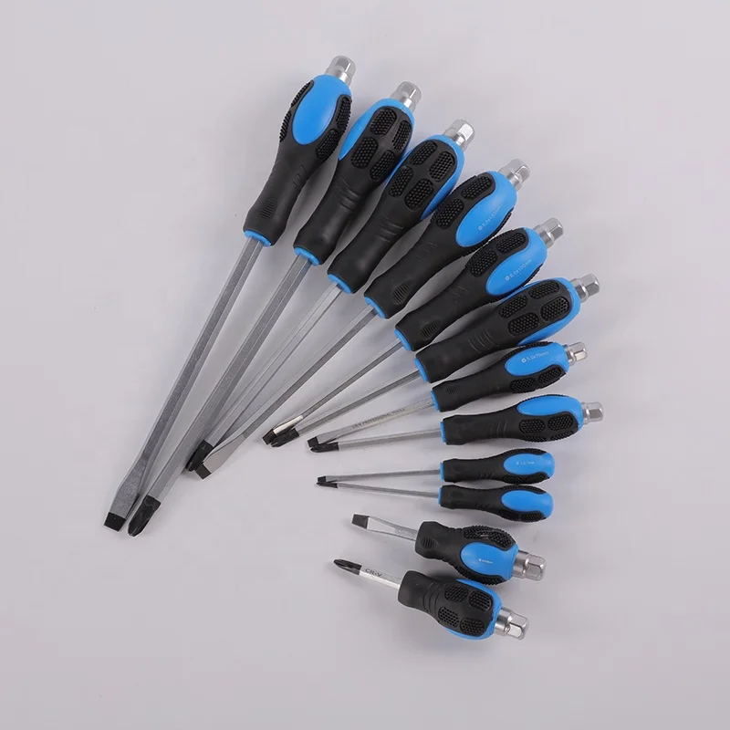 Viktec Screwdriver Set Best 6 Phillips And 6 Flat Head Tips