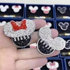 Alloy Metal Mickey Mouse Crystal Car Air Freshener Car Freshener Refresh Air In The Car