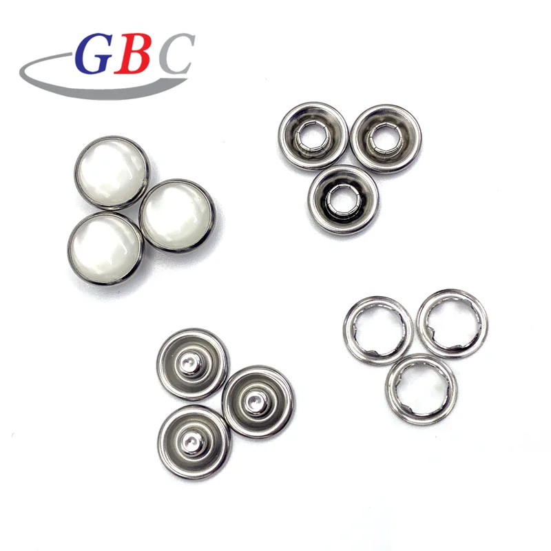 Brass Pearl Prong Snap Buttons For Baby Cloth Buy Pearl Buttons,Pearl