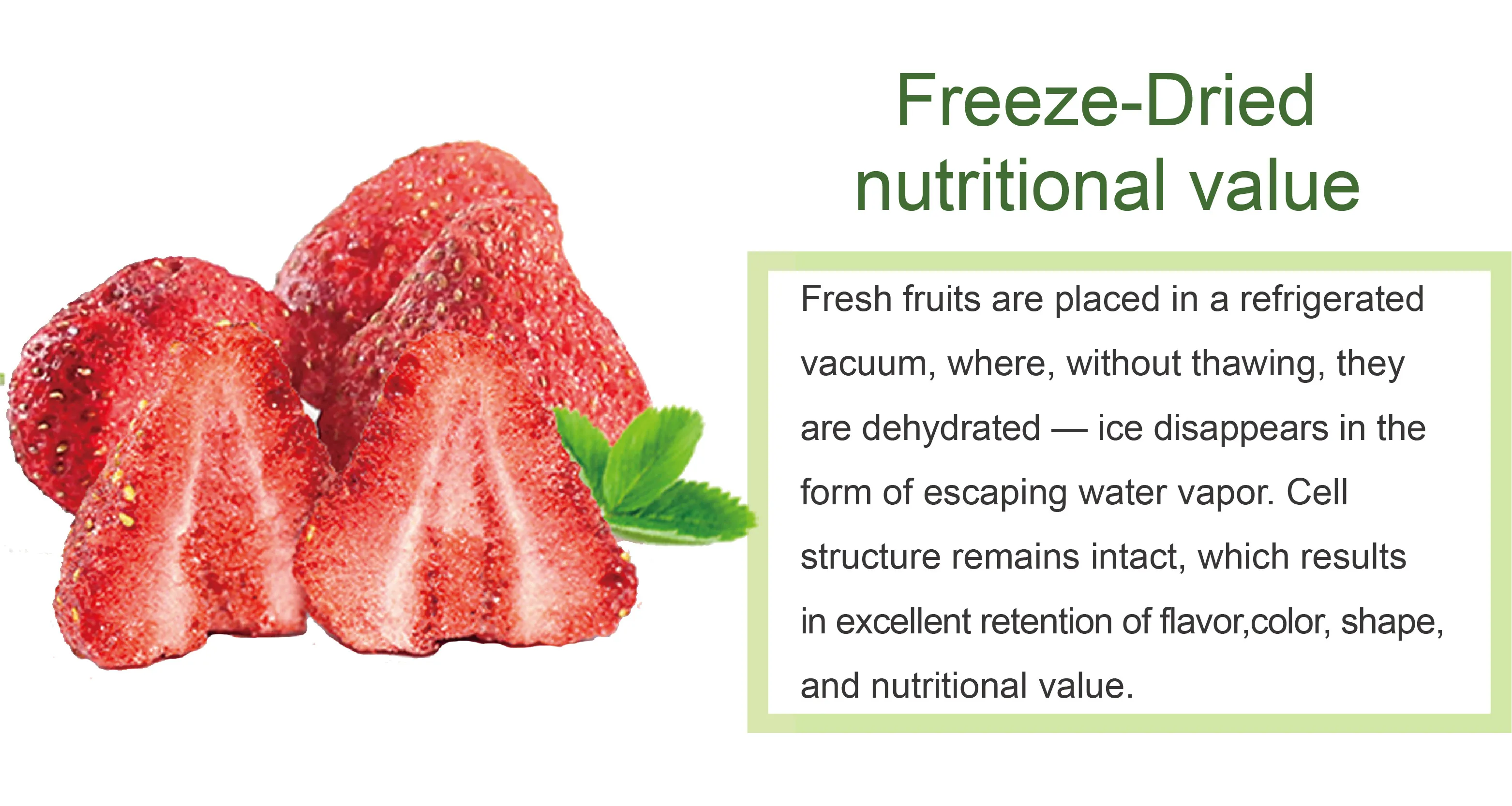 instant snacks freeze dried fruit fd strawberry slice