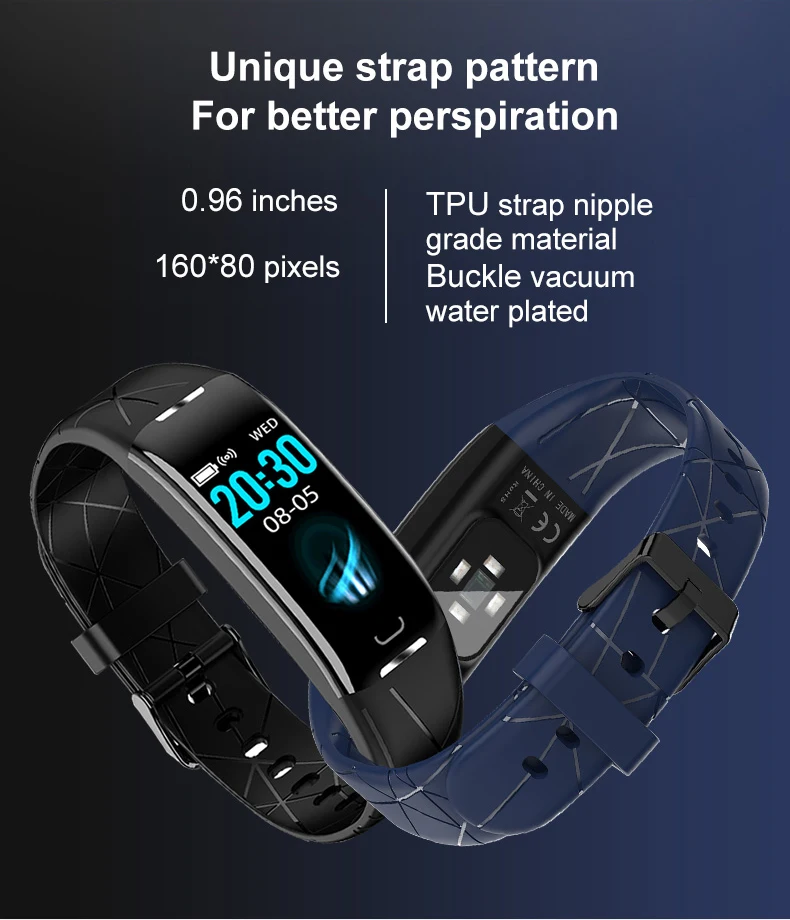 Z21 Plus Smart Band Multiple Sports Mode Watch Bracelet Fitness Tracker Call Message Reminder IP68 Waterproof Smart Wristband