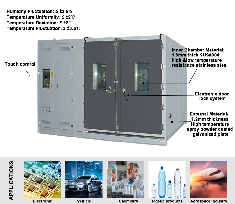 Programmable Stability Climatic Constant Control Temperature And Humidity Test Chamber