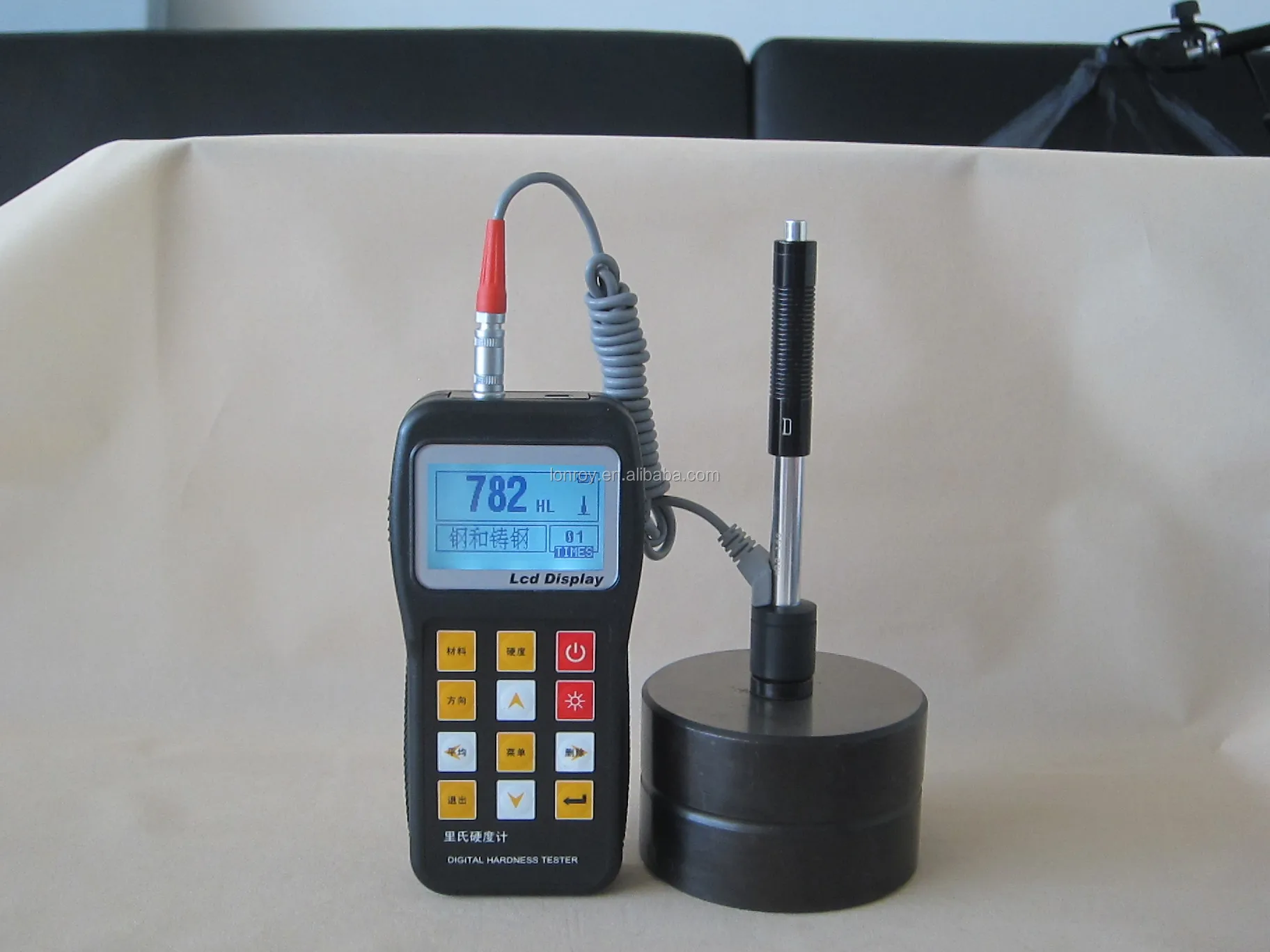 Portable Digital Metal Leeb Hardness Tester/durometer Hl,Hb,Hrb,Hrc,Hra
