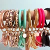 Dvacaman 2019 Silica Gel Bracelet Girls Women of the Ring Key to the Chain Key Colourful Pulse Chain Wheel Jewelry Chain Key