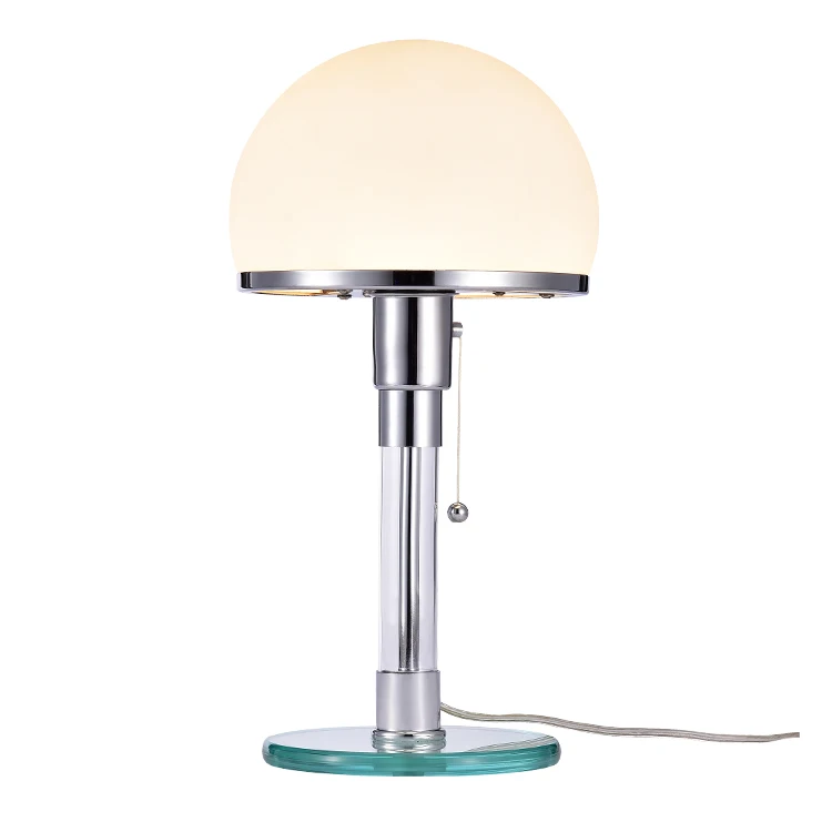 ST-6010 glass base hotel decorate aukey 3D blown glass bankers table lamp antique desk lamp.