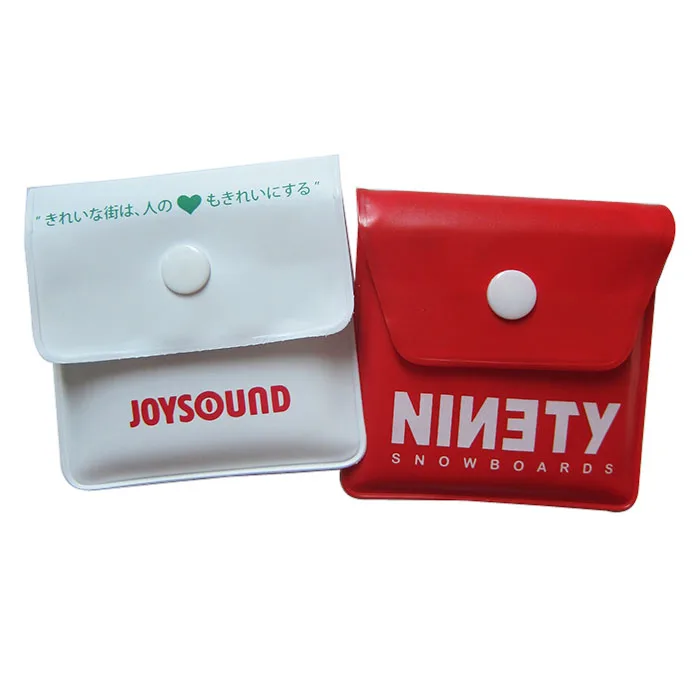 Aluminum Foil Inner Ashbag Holder Pouch Pvc Portable Pocket Ashtray