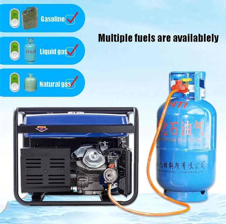 Bison 650w 220 Volt Elektrische Starten Silent Mini Camping Benzin ...