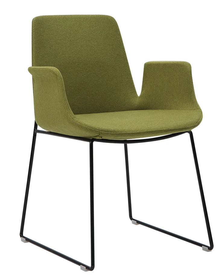 Normann Design Hotel Lounge Modern Comfortable Fabric Velvet Upholstery Lounge Chair Leisure Chair For Living Room