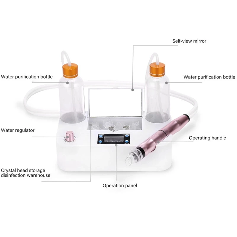 Crownstar Facial Vacuum Small Bubble Hydra Beauty Aqua Peel Clean Skin 