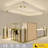 Christmas fixtures jewelry display kiosk showcase shop counter for jewelry shop/shopping mall