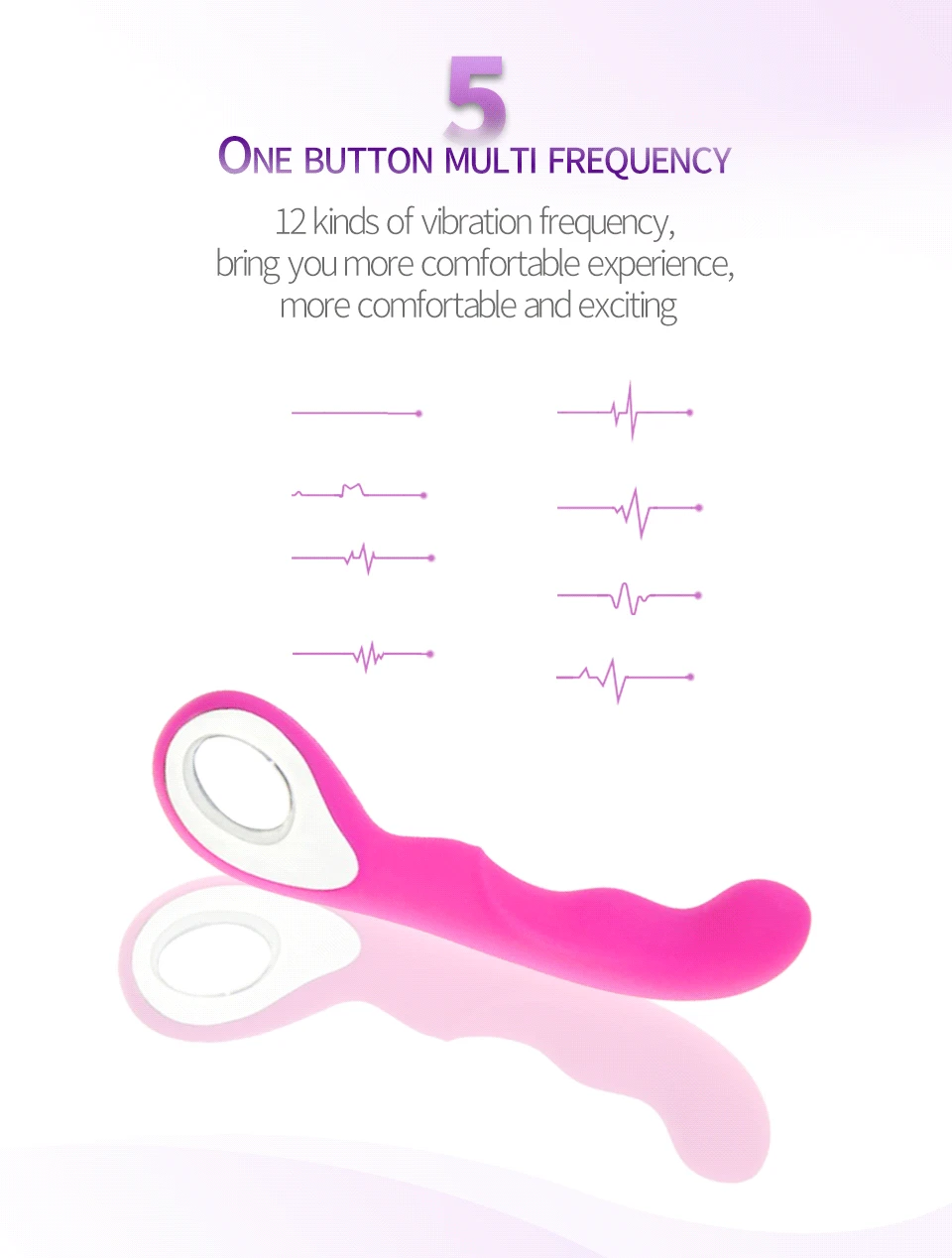 Silicone Adult Sex Toy ohmibod sex toys with Adjustable