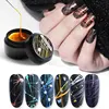Japanese Style Silver Gold Metal Mirror Effect Nail Lining Painting UV Gel Polish 8 ML