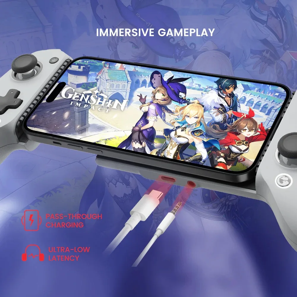 GameSir G8 Galileo Type-C Mobile Gaming Controller for Android & iPhone 15 Series (USB-C), Plug and Play Gamepad