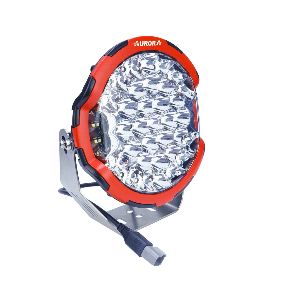 Head New Led Aluminum Motorcycle Round Driving Light For Truck