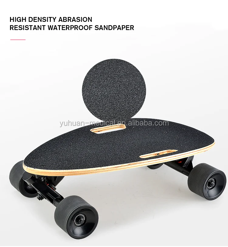 Cheap Oem Black Mini Four Wheels Electric Skateboard For Wholesaler