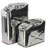Stainless Steel Jerry Can Diesel Fuel Petrol Water Carrier Oil Storage Drum for Boat/4WD/Car/Motorbike