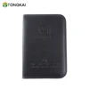 PU Leather Car Document Holder Organizer folder with zipper closure