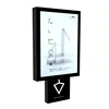 Scrolling solar panel lightbox