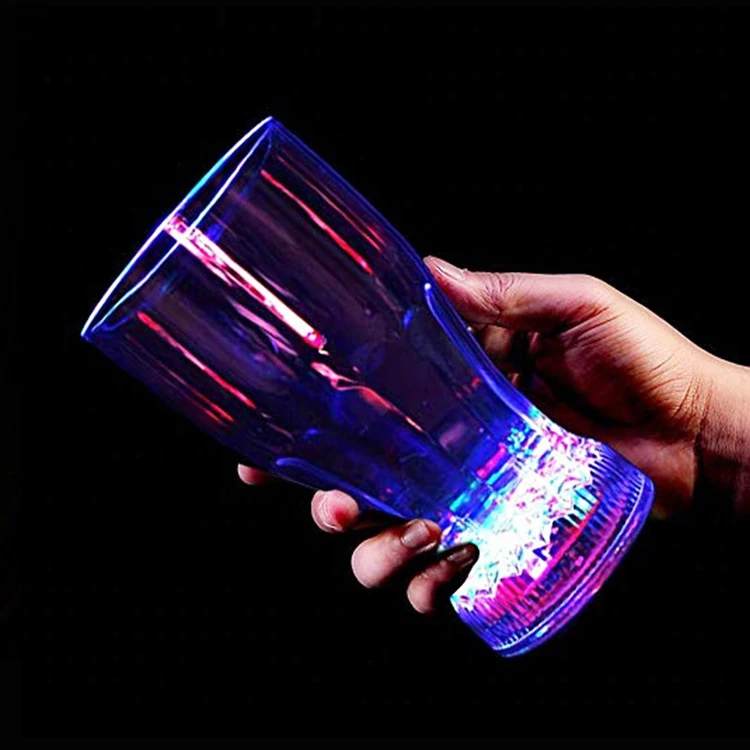 Factory Flashing Beer Cup Liquid Sensing Drinking Led Beer Cup Mug Glow