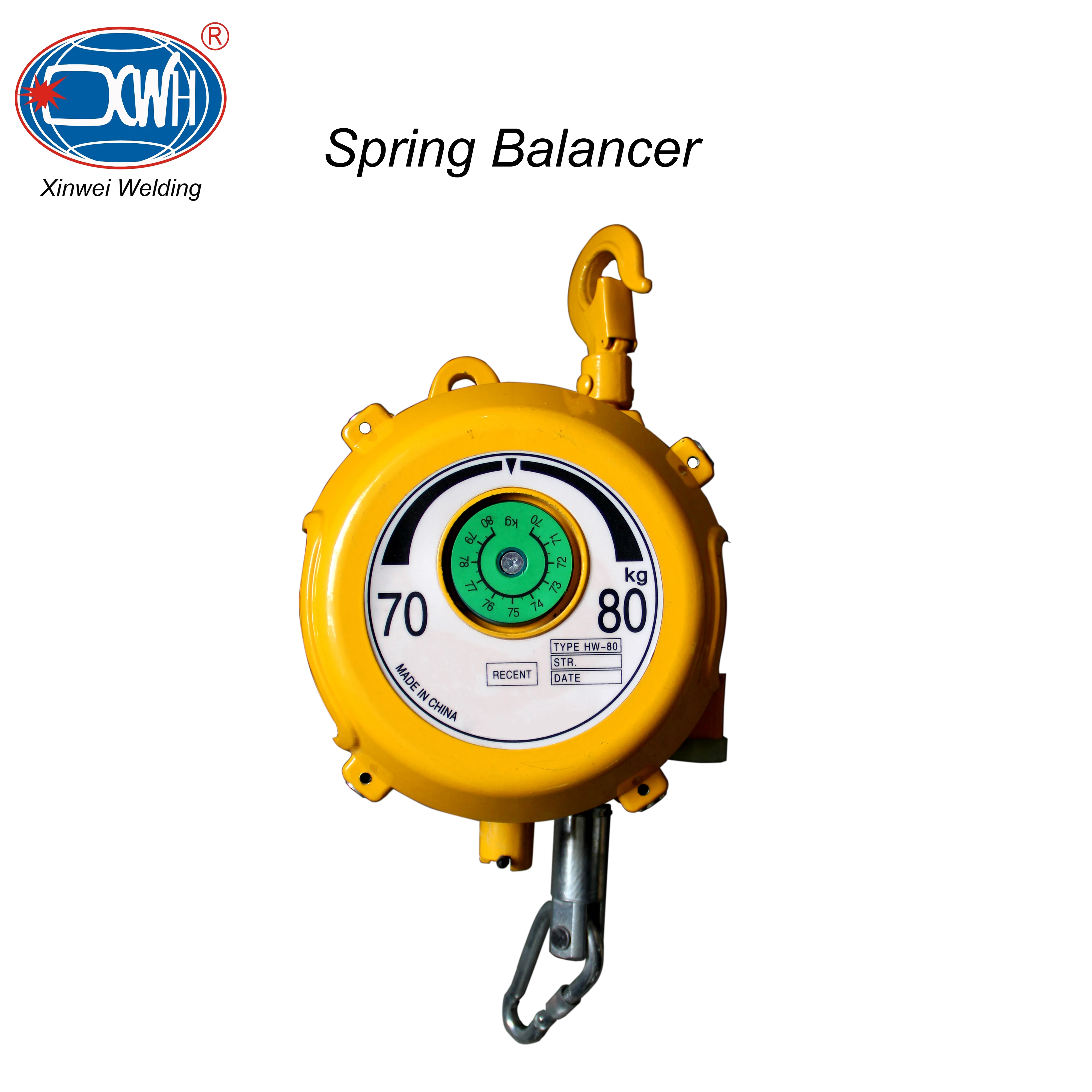Hanging 80kg Industrial Spring Balancer , CE Spring Load Balancer