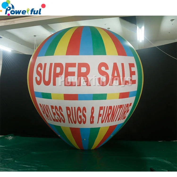 Super Sale advertising balloon inflatable customize pvc helium balloon