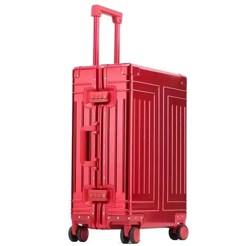 Maleta trolley de aluminio office