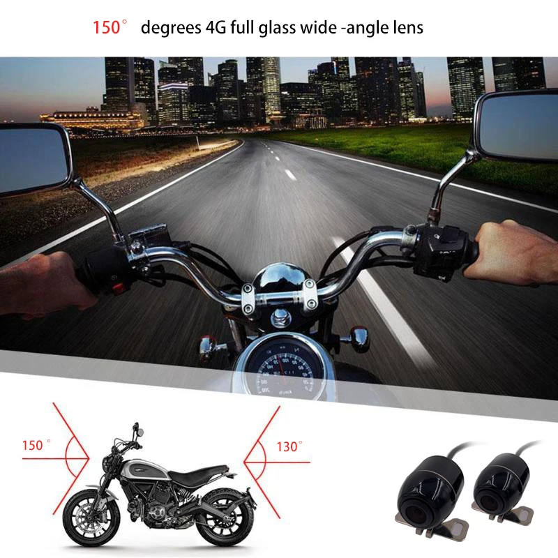 Zimtop motorcycle dash camera