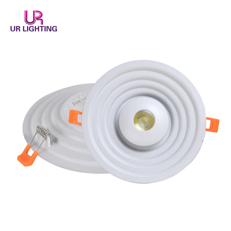 2020 hot sale led ceiling Double color concealed mounting round 15w + 7w LED Panel Light