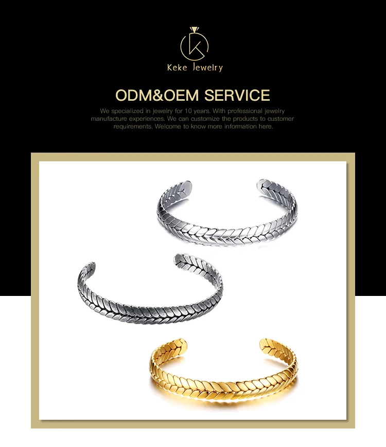 Keke Jewelry Top silver bracelet wholesaler suppliers for lady-2