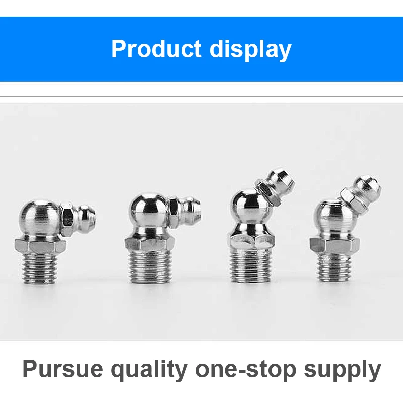 Metric Fittings For Lubrication Hydraulic Fittings Grease Gun Nipple